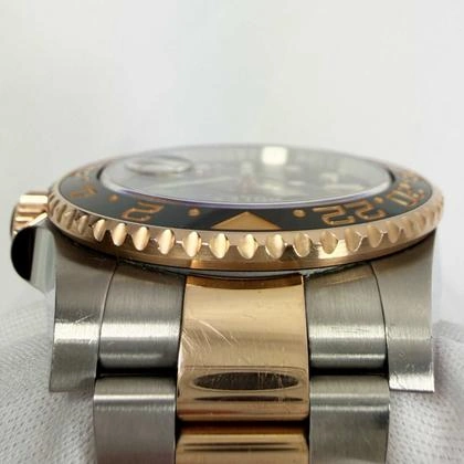 Rootbeer 126711CHNR 40MM 18K Rg Two-Tone Black DialGMT-Master II - Image 7