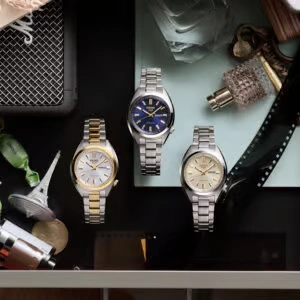 Seiko 5 Sports ‘Hebitama’ SNXS in Mixed metal - Image 5